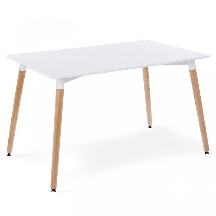 Table style scandinave Vosa Blanc