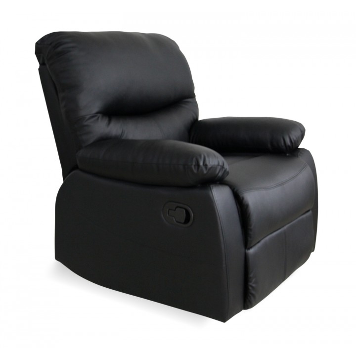 Fauteuil relax manuel Omis Noir