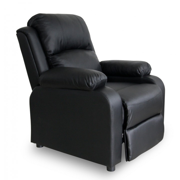 Fauteuil relax Riga Noir