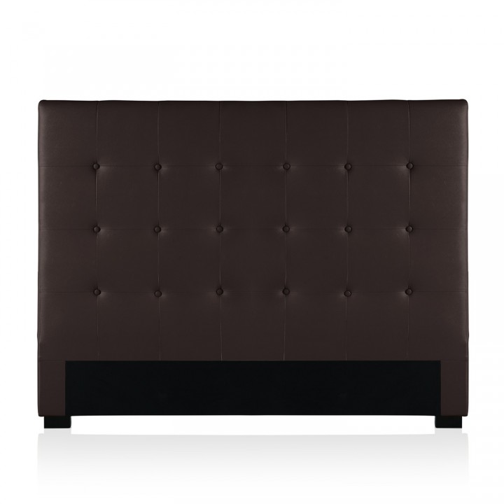 Tête de lit capitonnée Premium 160cm Marron