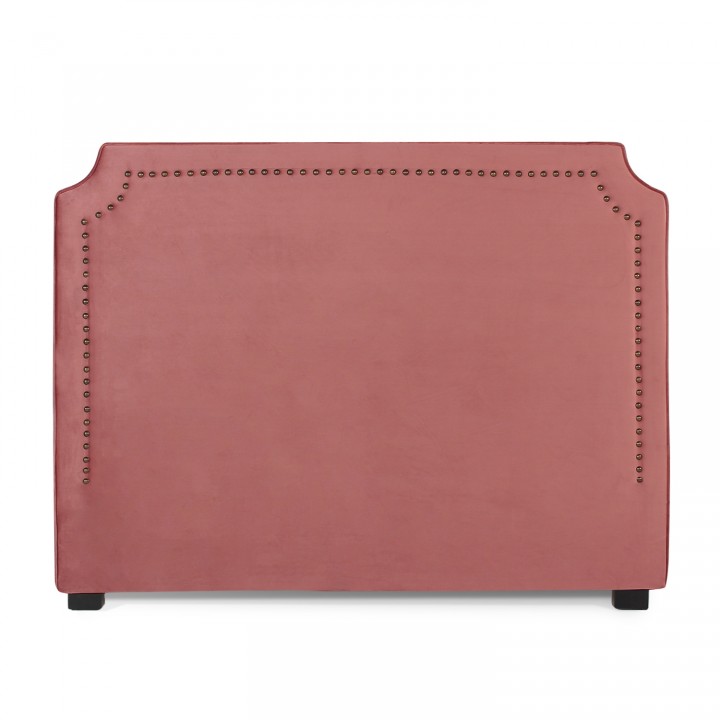 Tête de lit Diana Velours 160cm Vieux Rose