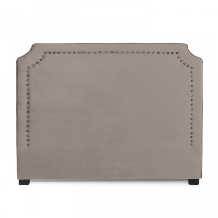 Tête de lit Diana Velours 160cm Taupe