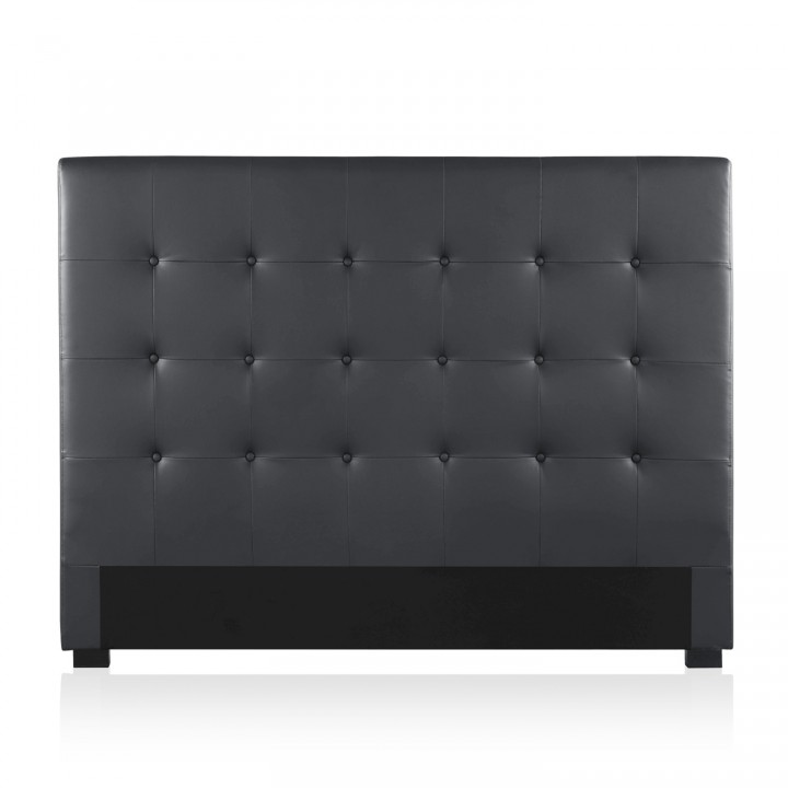 Tête de lit capitonnée Premium 160cm Noir