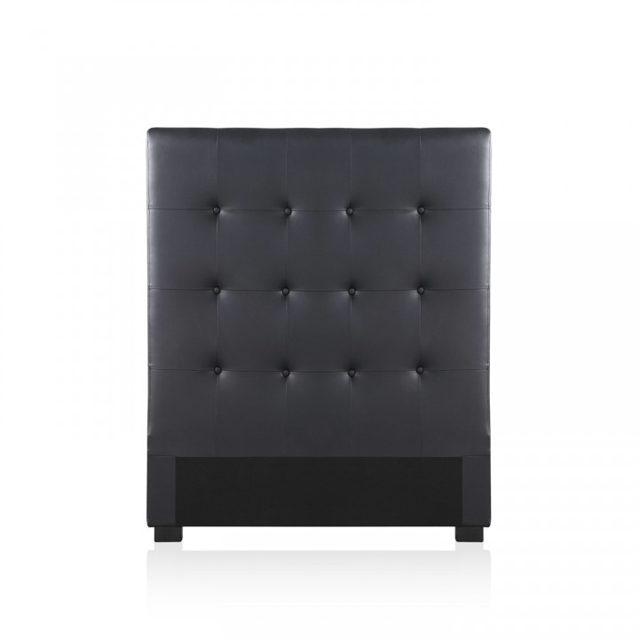 Tête de lit capitonnée Premium 90cm Noir