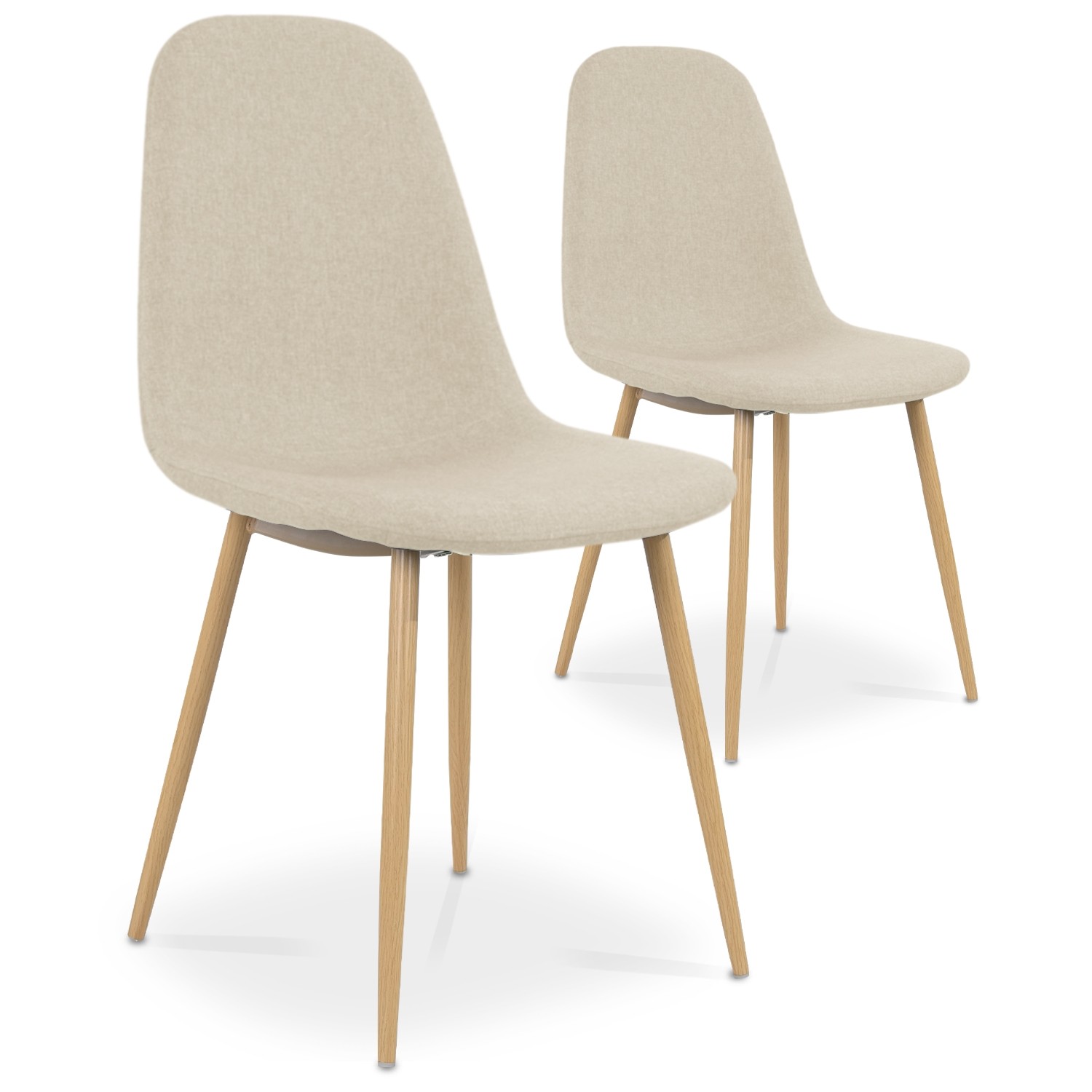 chaise type scandinave beige chaise type scandinave beige