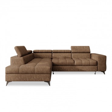 Canapé d'angle gauche convertible Gaspard Vintage