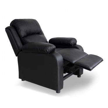 Fauteuil relax Riga Noir