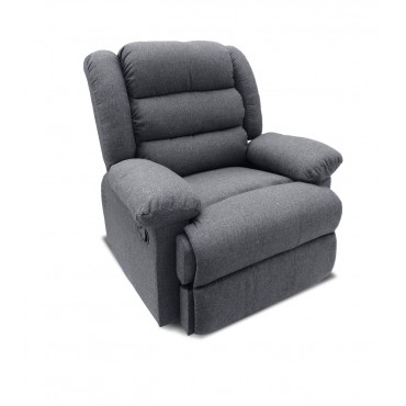 Fauteuil relax Norton tissu Gris