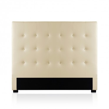 Tête de lit capitonnée Premium 140cm Beige