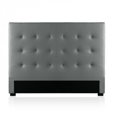 Tête de lit capitonnée Premium 160cm Gris
