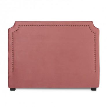 Tête de lit Diana Velours 160cm Vieux Rose