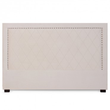 Tête de lit Nolwen Velours Beige 180cm