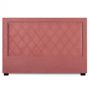 Tête de lit Nolwen Velours Vieux Rose 180cm