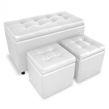 Banc Coffre De Rangement Argent Pas Cher