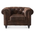 Fauteuil Chesterfield Vintage