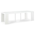 Table Console Extensible Oxalys XL Blanc Laquée