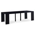 Table Console Extensible Oxalys XL Noir Laquée