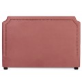 Tête de lit Diana Velours 180cm Vieux Rose
