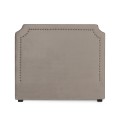 Tête de lit Diana Velours 140cm Taupe