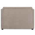 Tête de lit Diana Velours 180cm Taupe