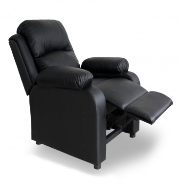 Fauteuil relax Riga Noir