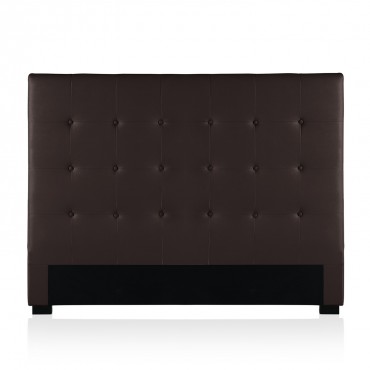 Tête de lit capitonnée Premium 160cm Marron