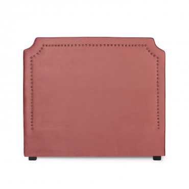 Tête de lit Diana Velours 140cm Vieux Rose