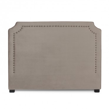 Tête de lit Diana Velours 160cm Taupe