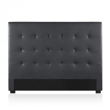 Tête de lit capitonnée Premium 160cm Noir