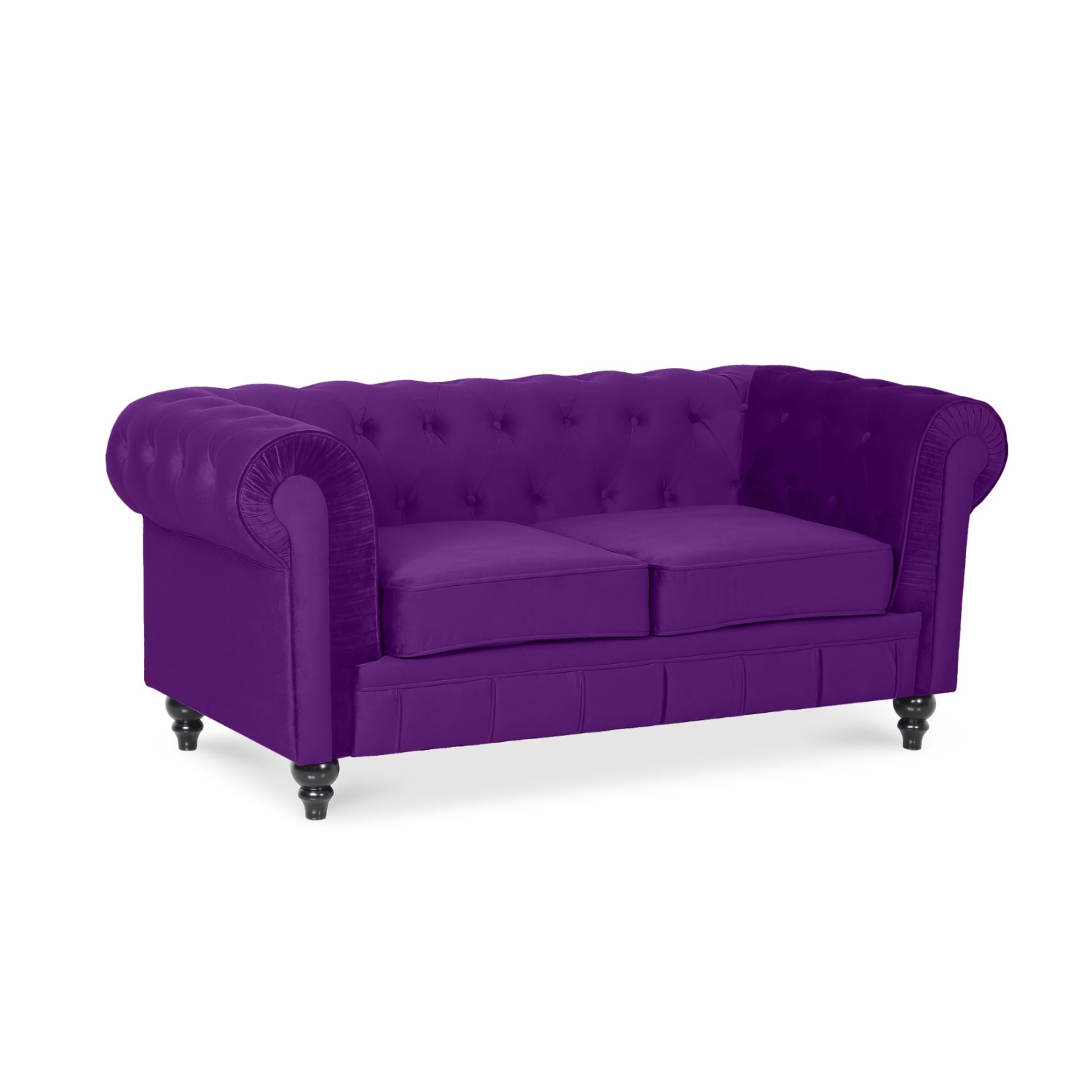 Highdi Housse De Fauteuil Cabriolet Chesterfield 2 Pièces