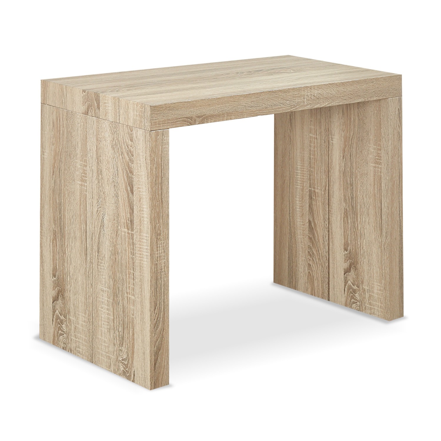 Table Console Extensible Oxalys XL Chêne Clair