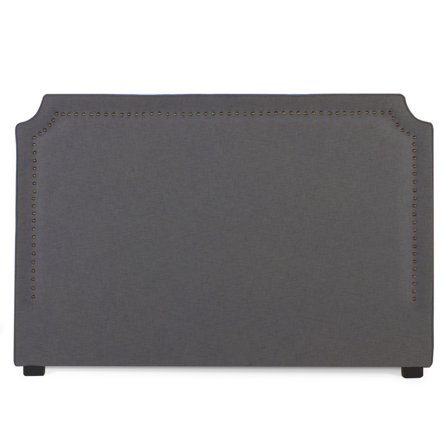 Tête De Lit Tissu Selena 180 Cm Gris Chiné - Paris Prix NEUF