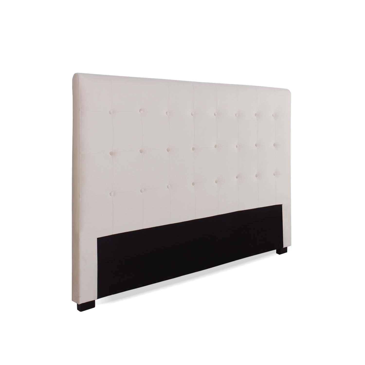 Têtes de lit capitonnées en lin beige 180 cm (2026) Meilleures Ventes